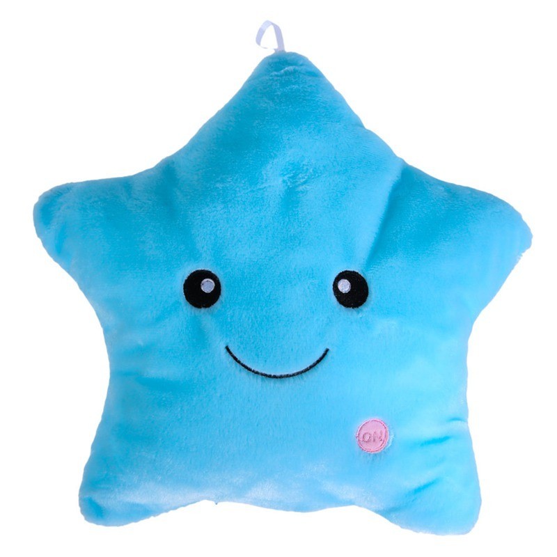 34CM Unique Toy Luminous Pillow Vivid Star