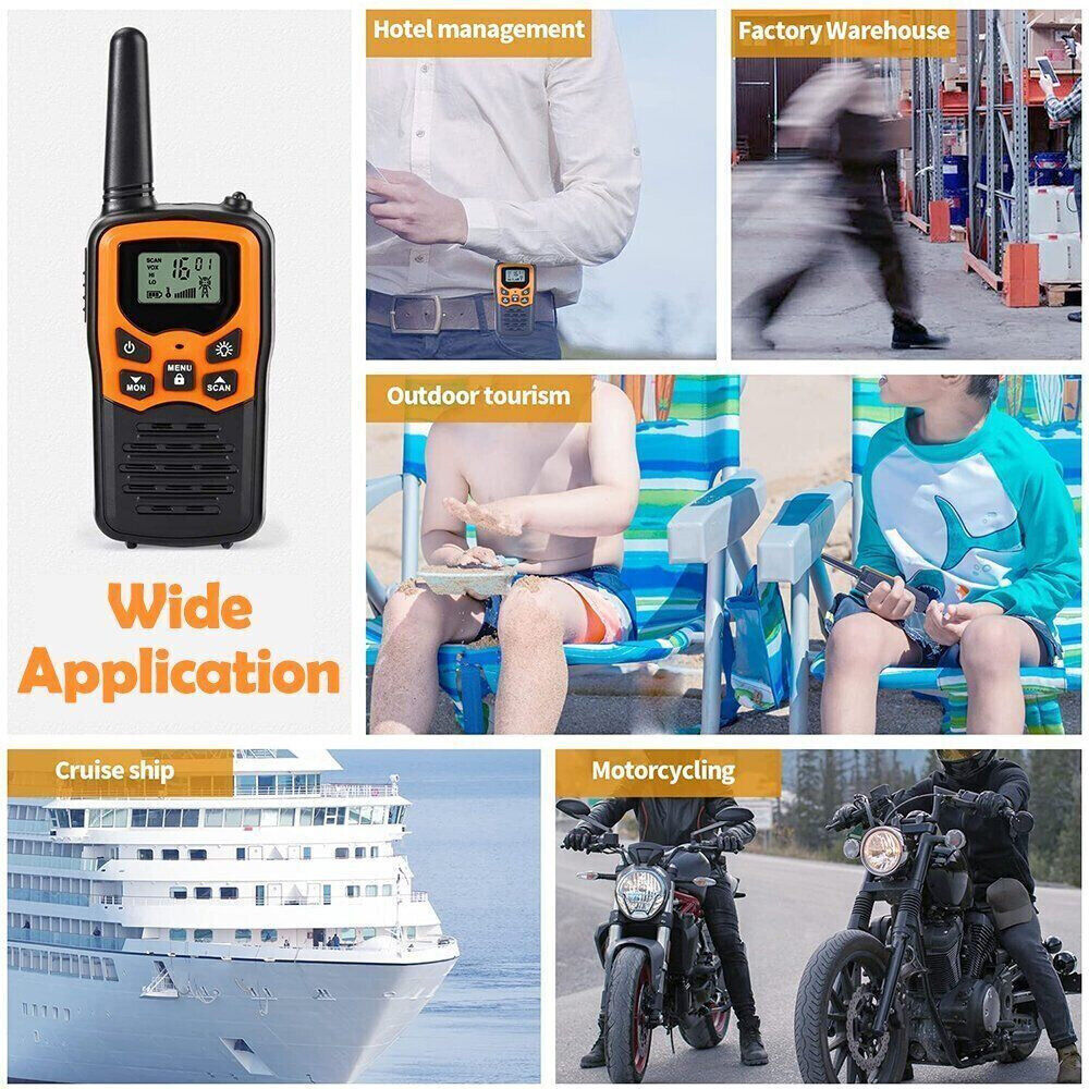 2Pcs Walkie Talkies