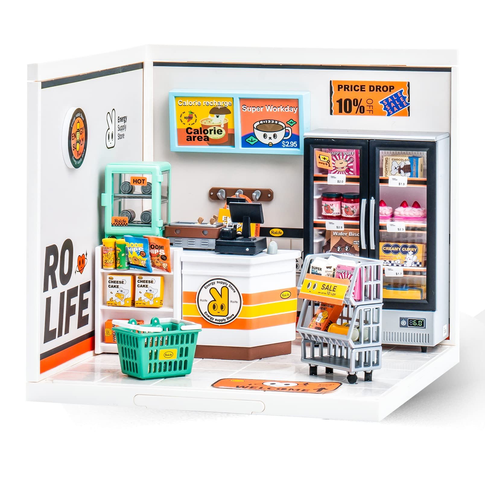 Rolife Super Store DIY Kits Plastic Building Toys